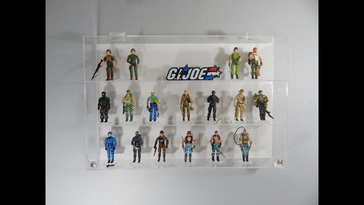 Collectors Showcase - Display case for G.I Joe, Star Wars and more