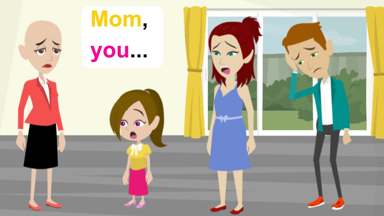 Ella's mother is bald - Comedy Animated Story - Ella English