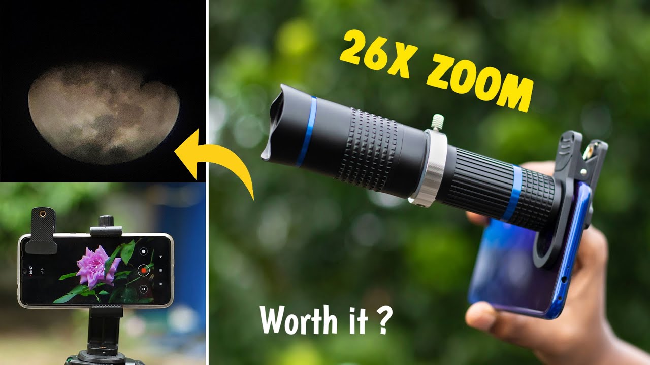 26x Super Telephoto Lens for Smartphone Review