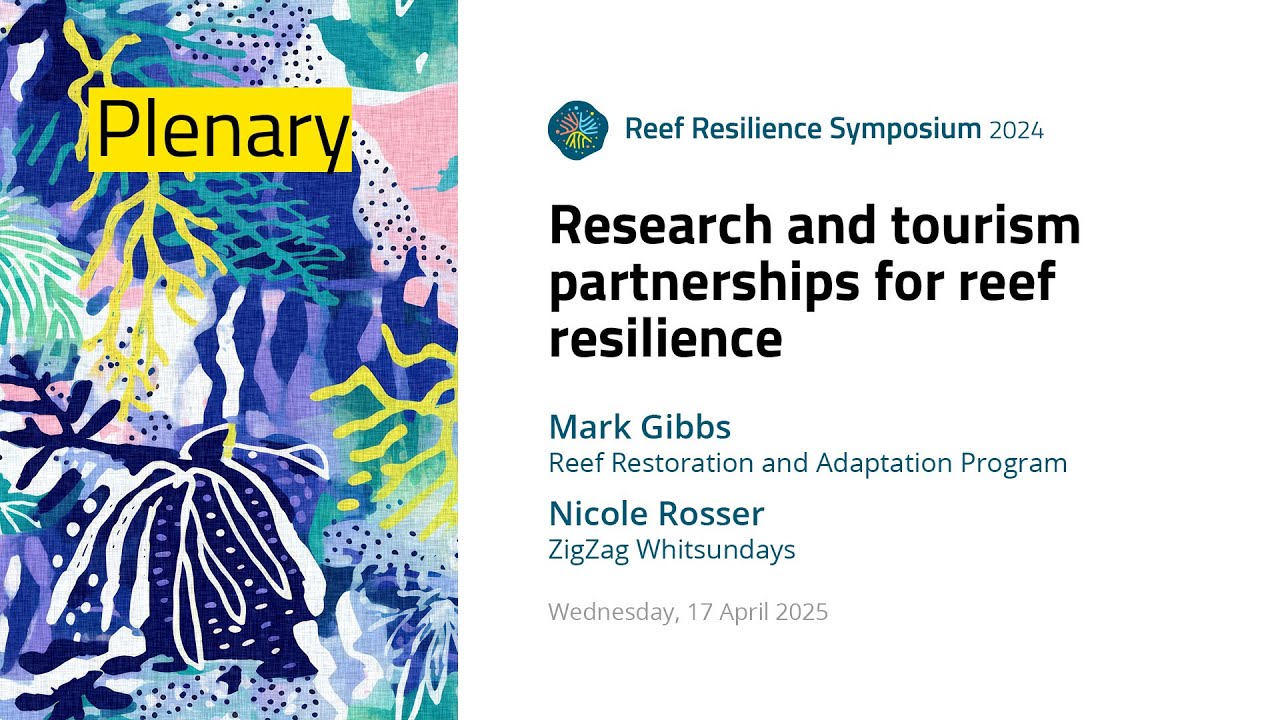 Research and tourism partnerships for reef resilience