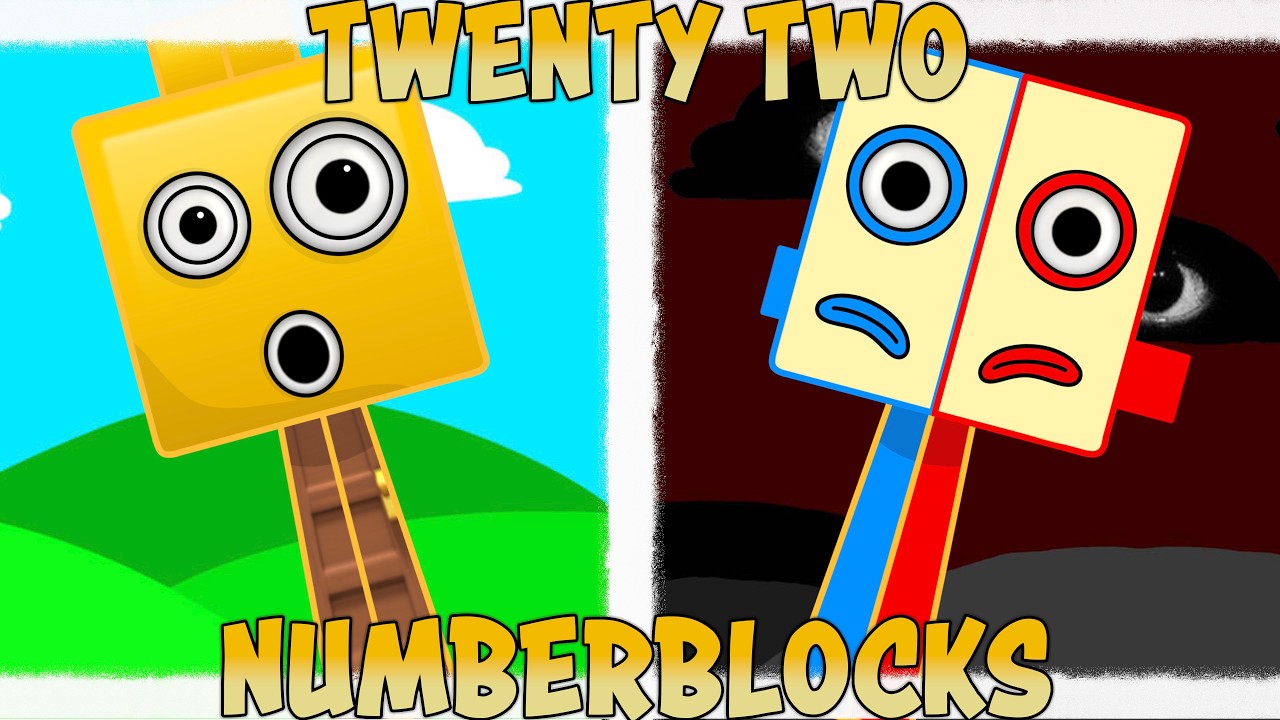 2️⃣2️⃣ Sprunki OC TWENTY TWO (FROM NUMBERBLOCKS) phase 1-2 X #emoji 😳
