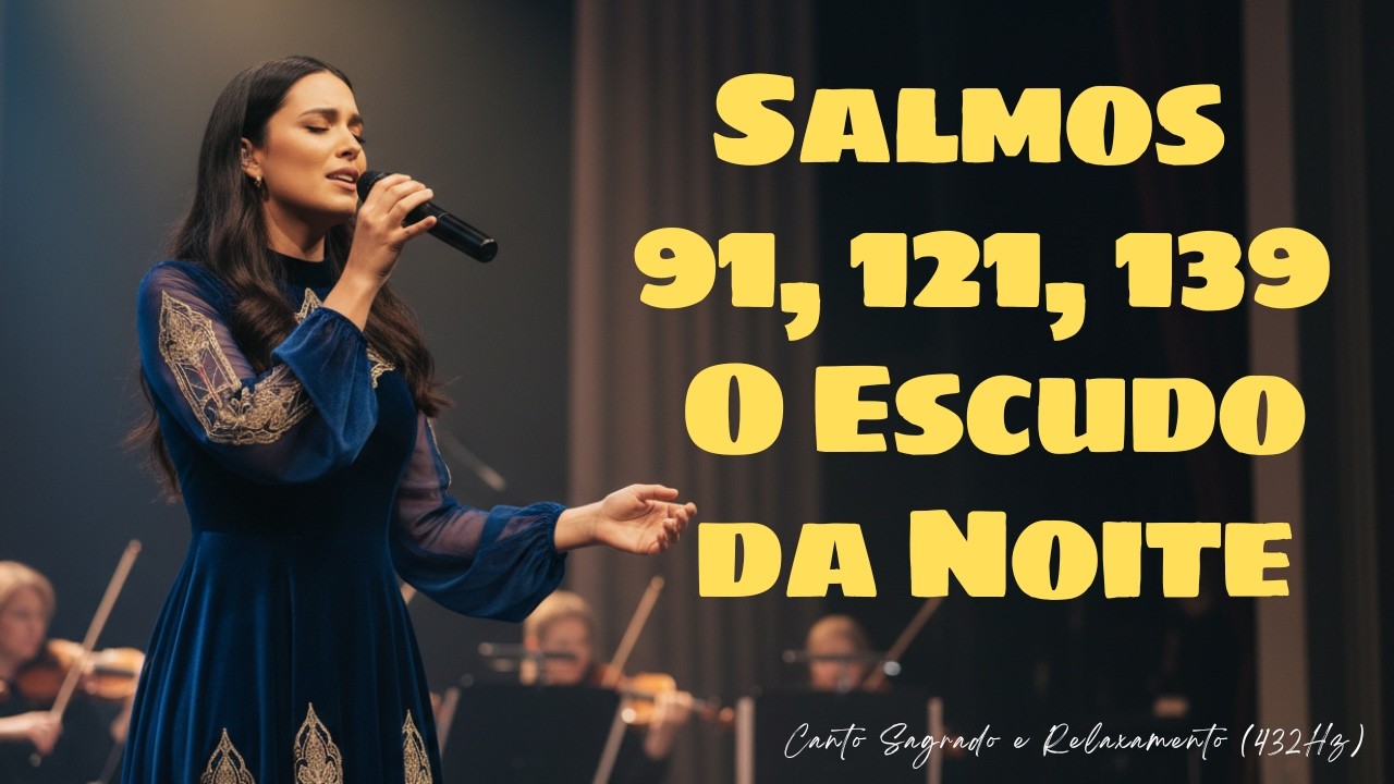 DORMIR NA PRESENÇA DE DEUS: 40 MINUTOS DE SALMOS CANTADOS PARA EXPULSAR O MEDO E A DOR