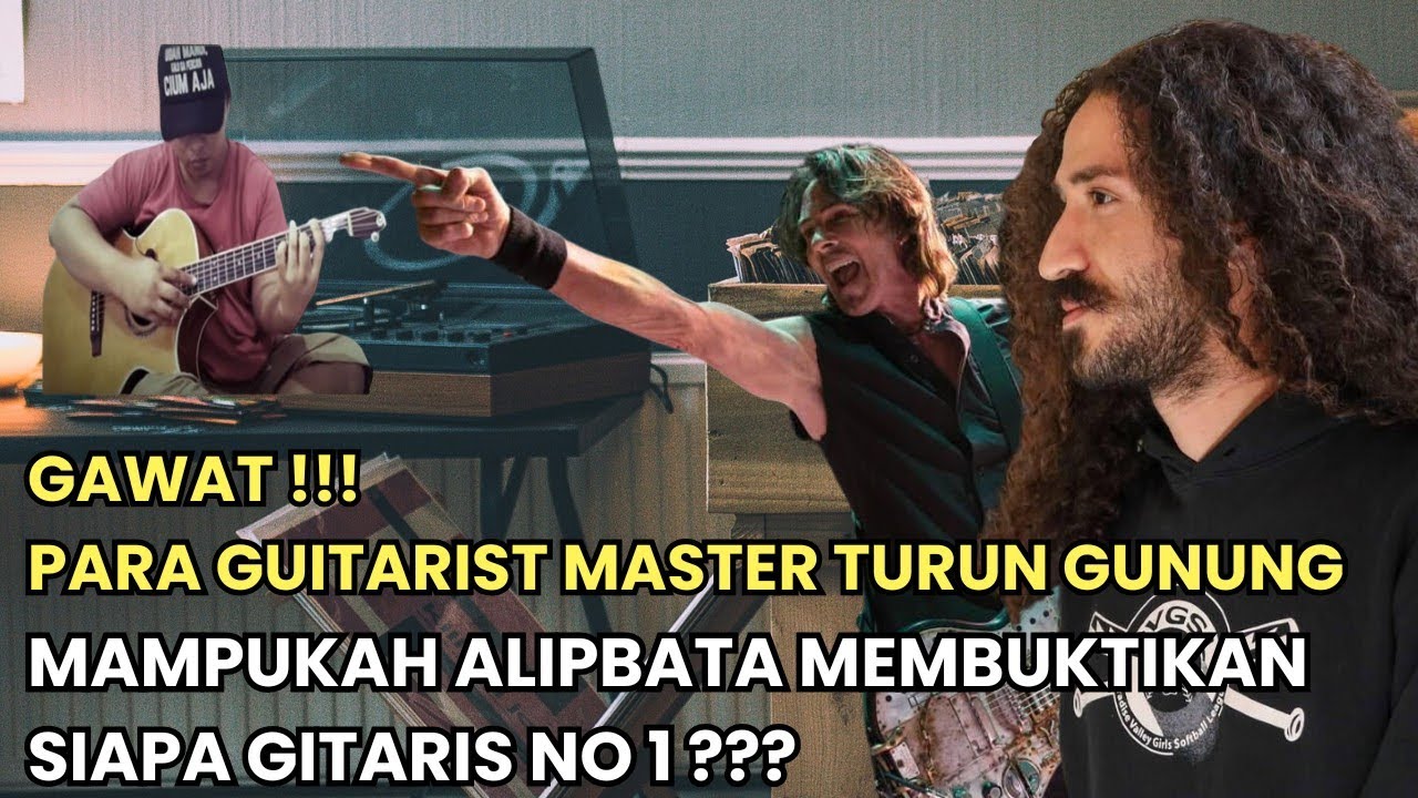 MAHADAHSYAT ❗ Para Gitaris MasterClass Turun Gunung Ajak Duel Mampukah Alipbata ???