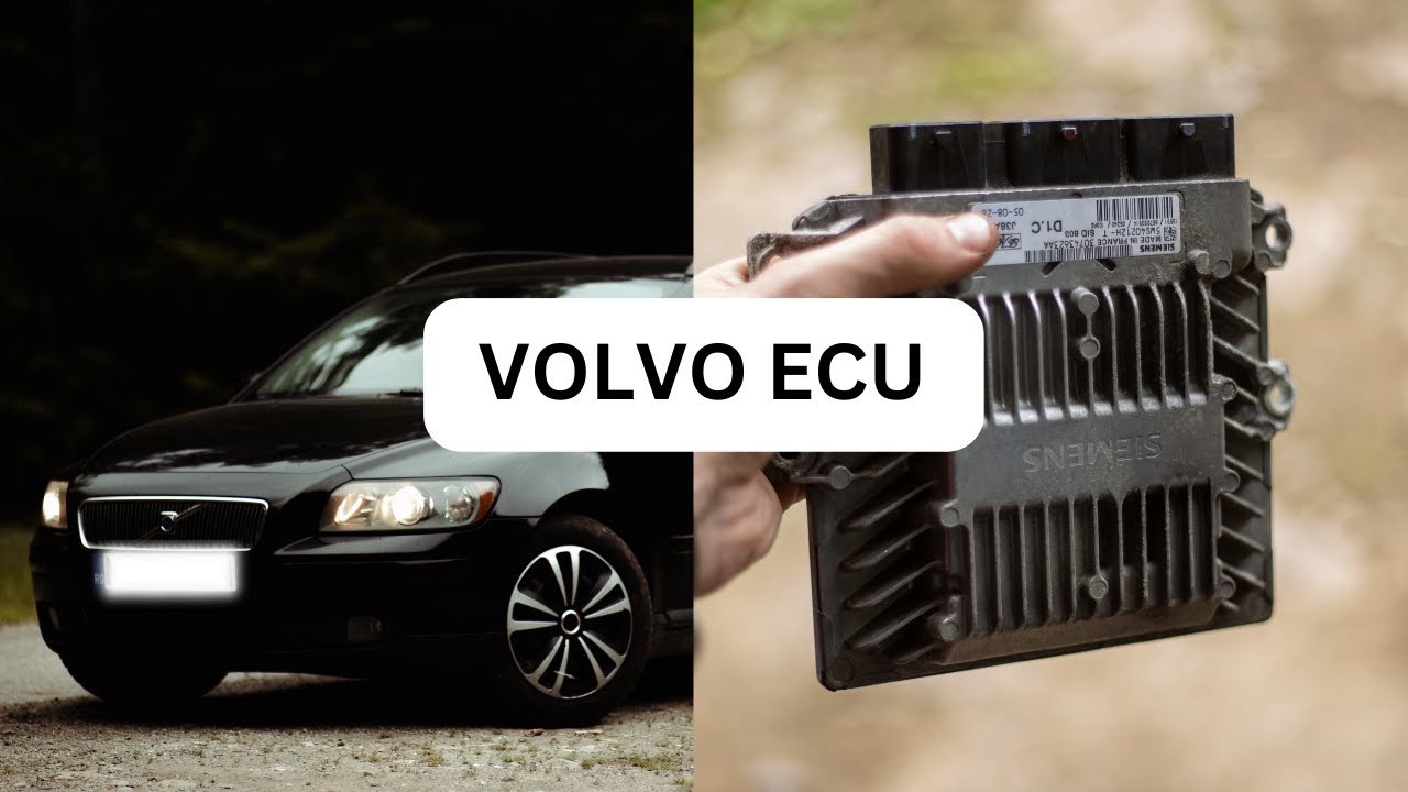 Volvo V50/ Volvo S40 ECU Location. Ecu cleaning.