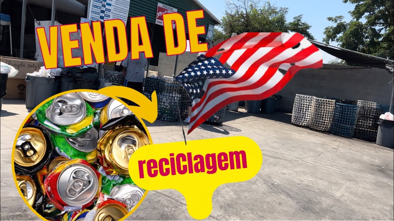 Venda de reciclagem nos Estados Unidos!