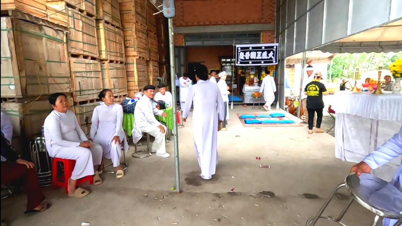 Lễ động quan Cố Tánh Ngô Văn Tâm Hưởng Dương 45 Tuổi Tổ nghi lễ ấp bến chò xã thạnh Đức 