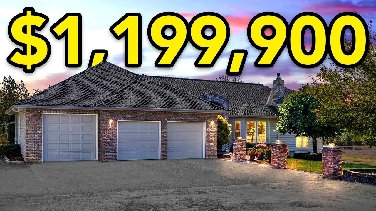 Look Inside Gorgeous Country Home in Eugene, OR | Huge Home with Acreage!