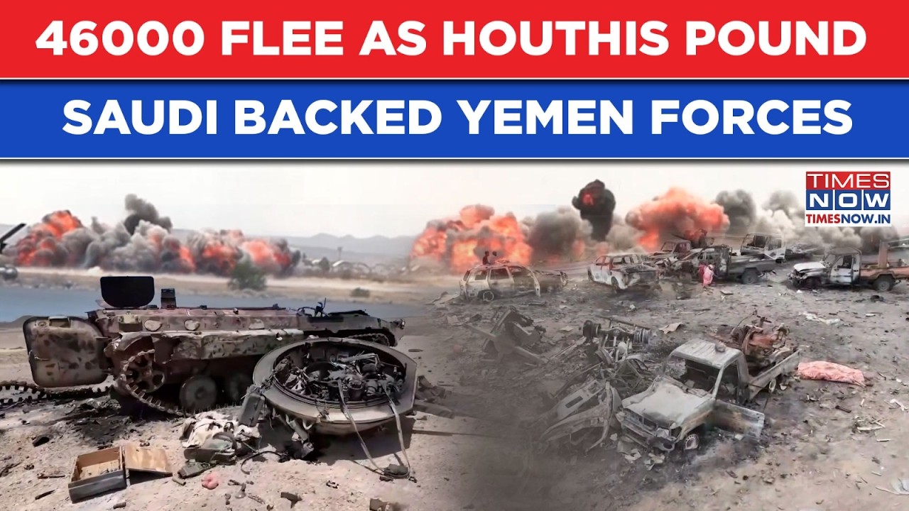 46000 Flee Bloodbath As Ballistic Pro Iran Houthis Pound Saudi Backed Yemen Forces| Tensions Spiral