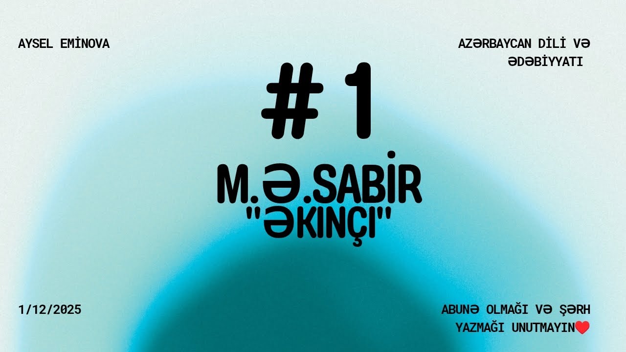 #M.Ə.Sabir 