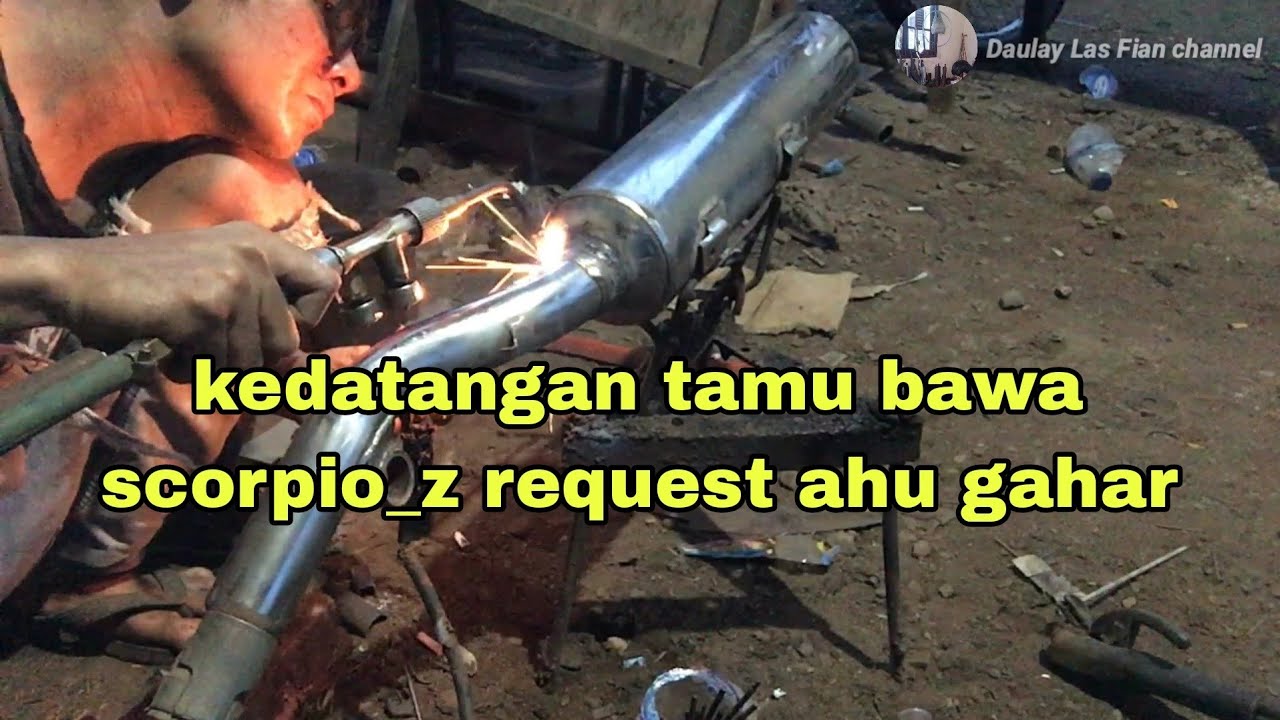 proses bobok knalpot scorpio_z mandailing natal ahu gahar