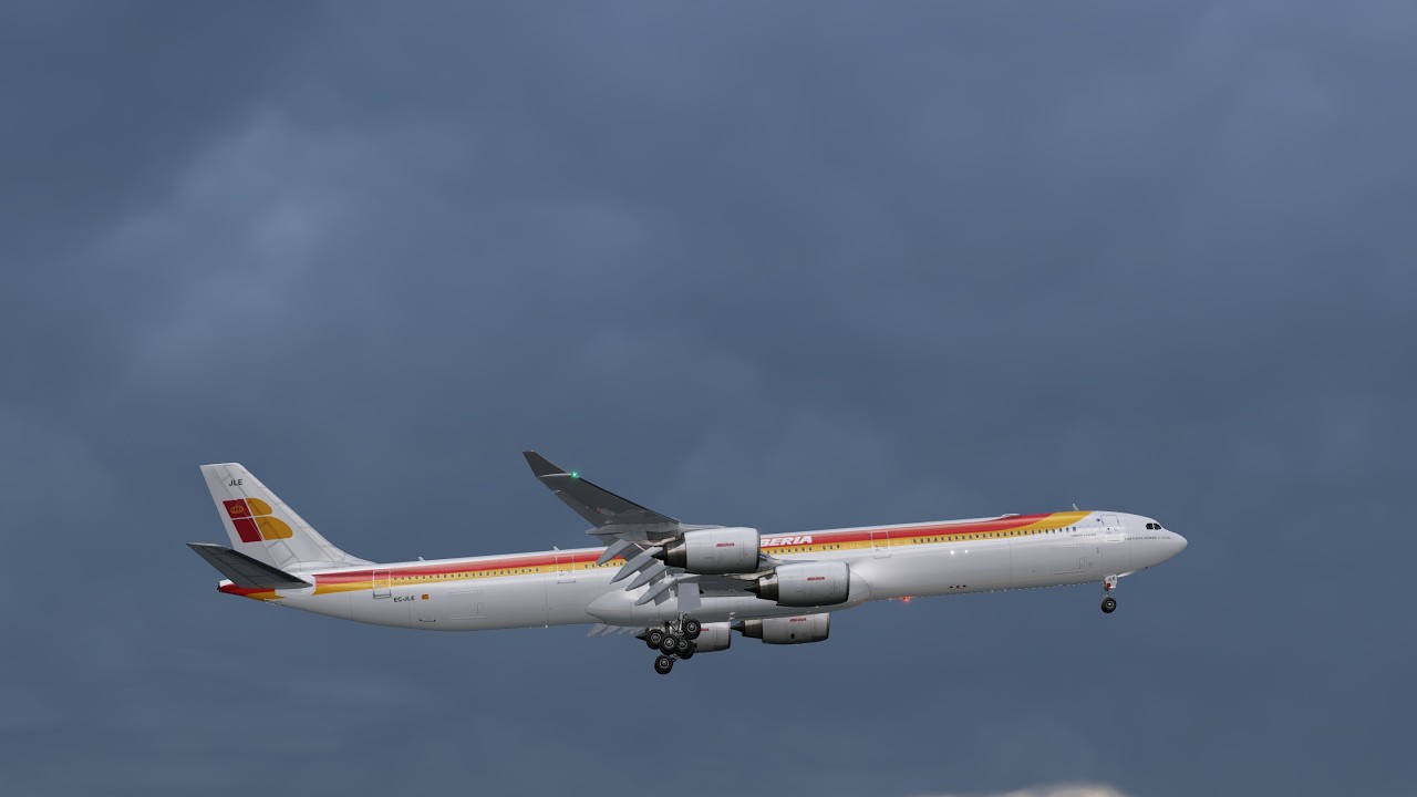 XP12 | Toliss A340-642 Istanbul Airport Landing