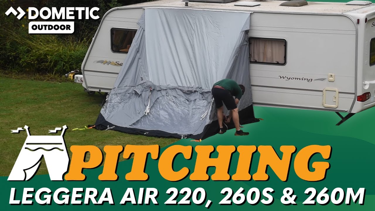Dometic Leggera Air Awning Pitching & Packing Video