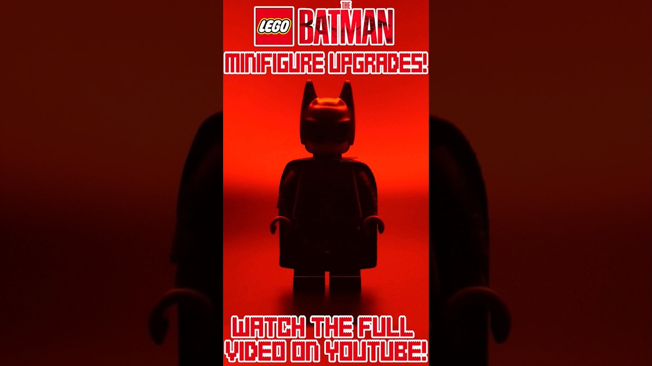 Lego 'The Batman' Minifigure Upgrades!