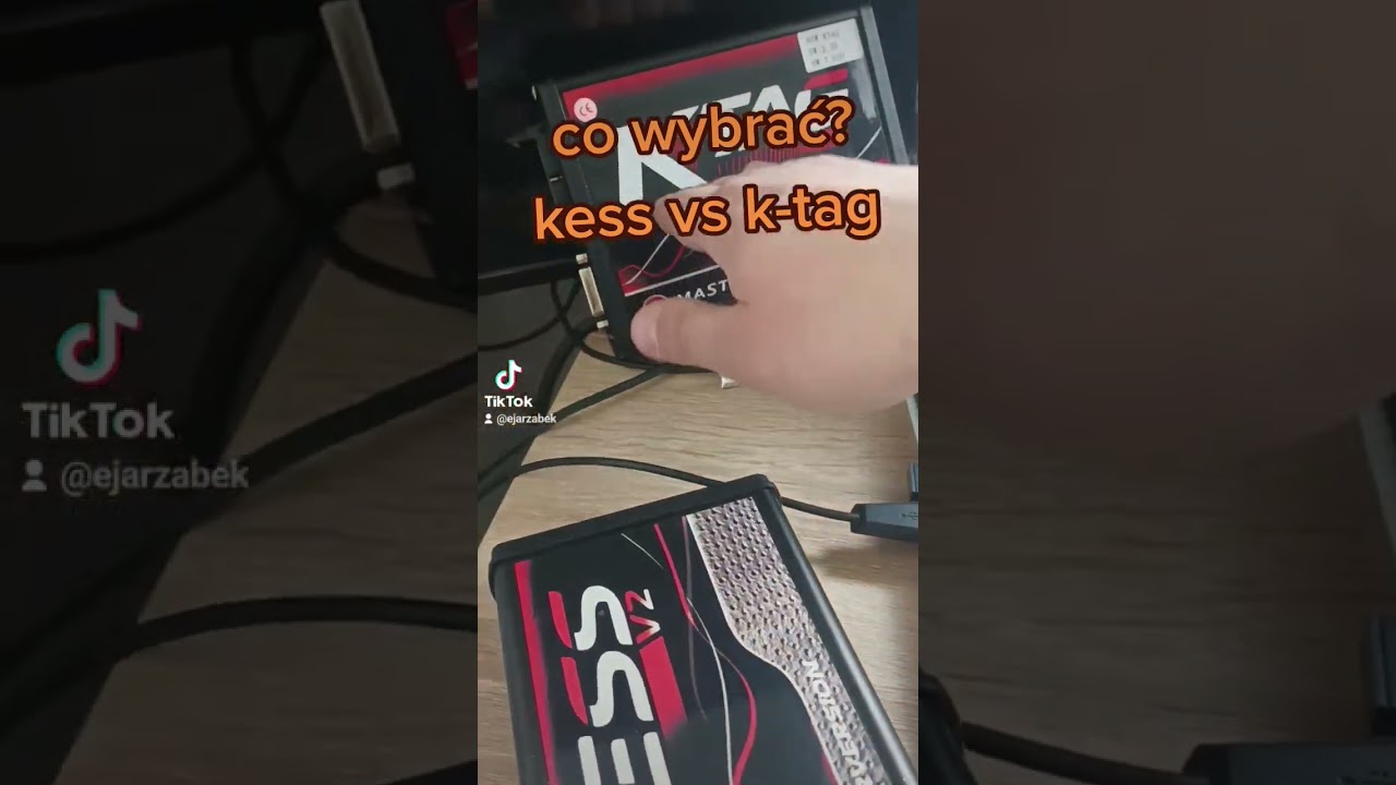 r&oacute;żnica między kess a k-tag #programowanie #programator #chiptuning #car #motoryzacja #turbodiesel #