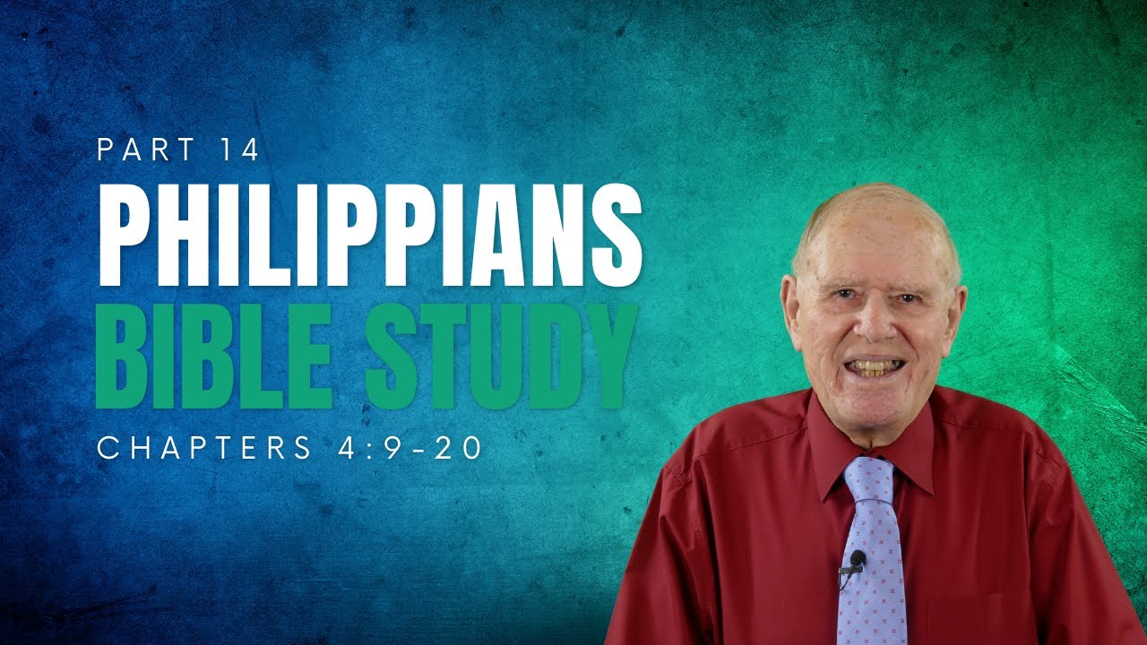 My God will supply all your needs / Philippians Bible Study (Part 14) Chapter 4:9-20