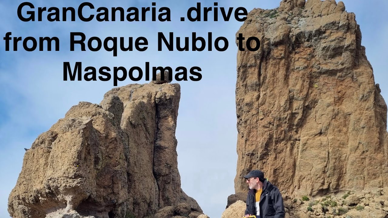 Gran Canaria.  Roque Nublou to Maspalomas