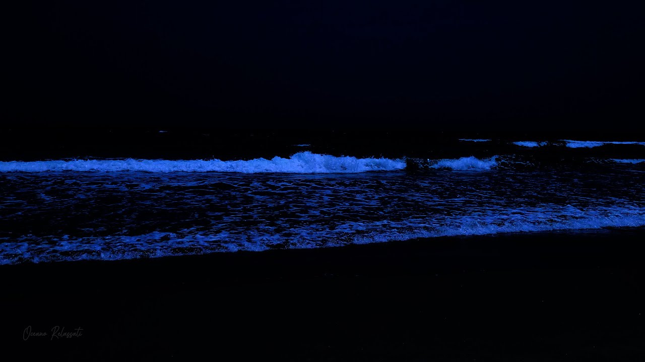 Onde oceaniche per dormire profondamente - Adorati immediatamente con l'oceano di notte