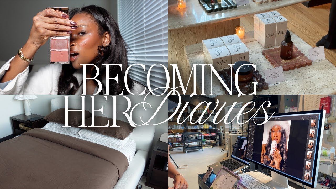day in my life: stepping into who I'm meant to be, events, photoshoot + my current struggles!