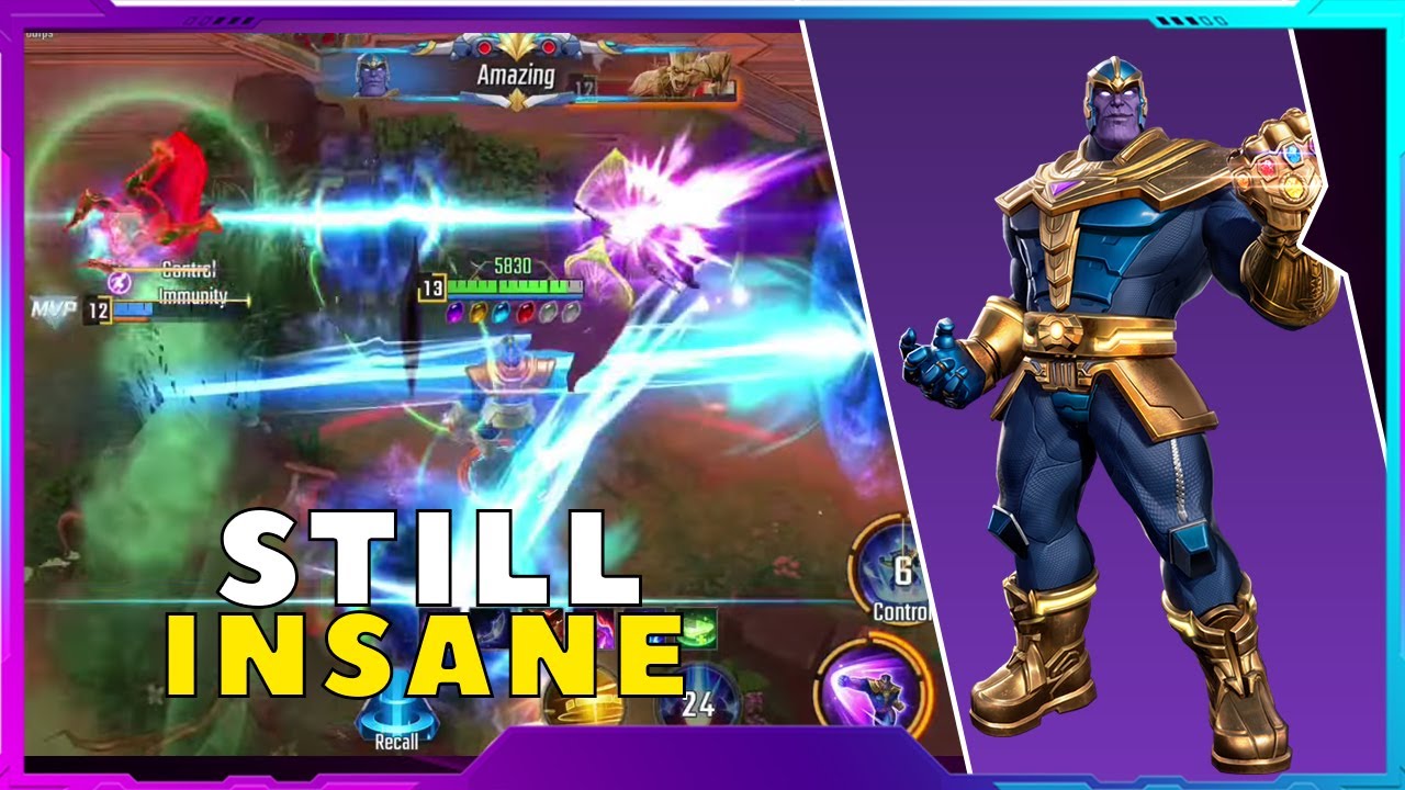 Thanos Is Still OP | Marvel Super War