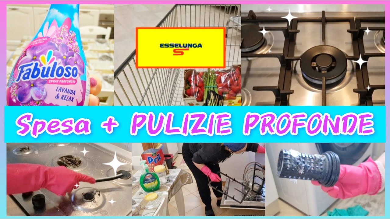 SPESA/PULIZIE PROFONDE IN CUCINA E LAVANDERIA/PROFUMATORE..OLIO DI GOMITO GARANTITO🤣😱😅