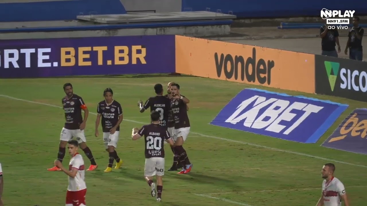 Veja o segundo gol da Ferrovi&aacute;ria contra o CRB - 13/10/25 | BRASILEIR&Atilde;O S&Eacute;RIE B