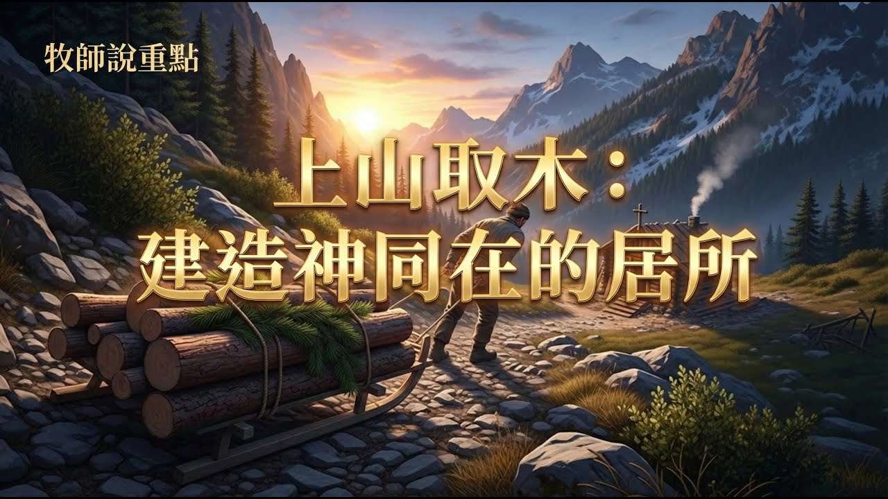 牧師說重點：上山取木：建立神同在的居所