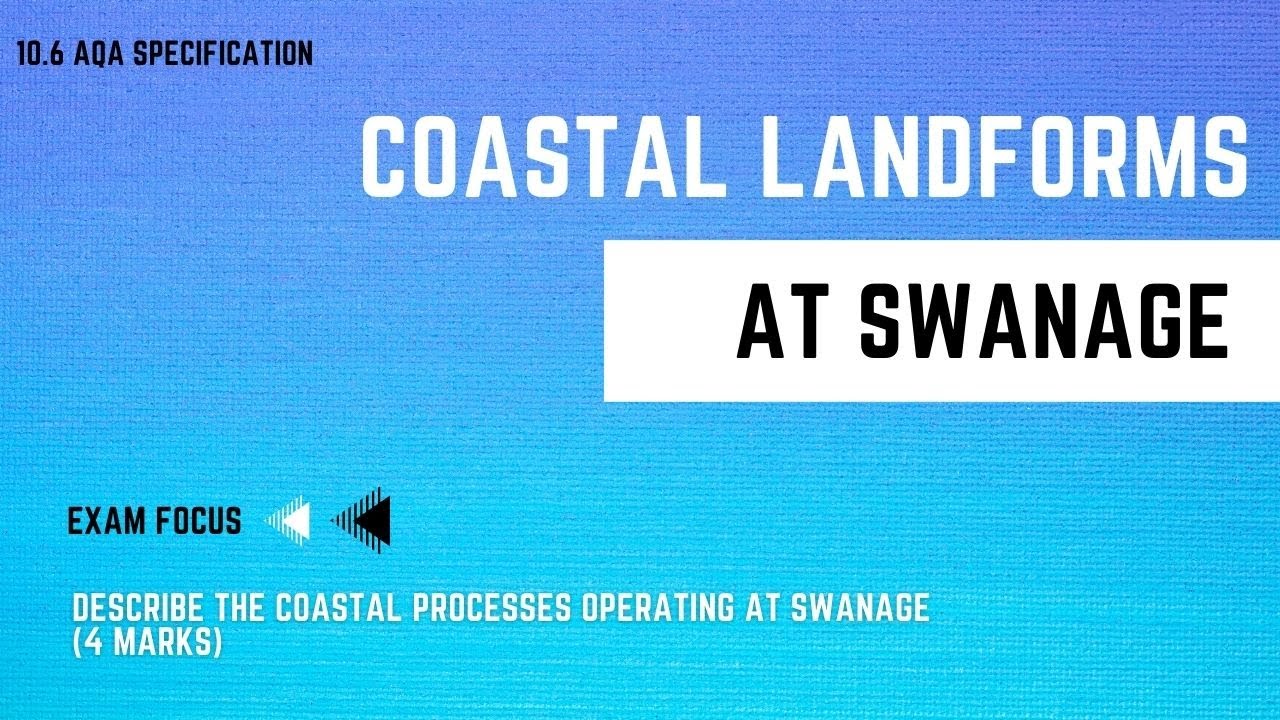 COASTAL LANDFORMS at SWANAGE  | GCSE Geography Revision | 100 Day Exam Countdown 10.6