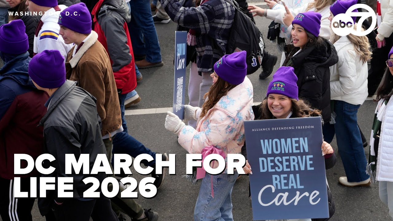 LIVE: March for Life 2026 in Washington, D.C.