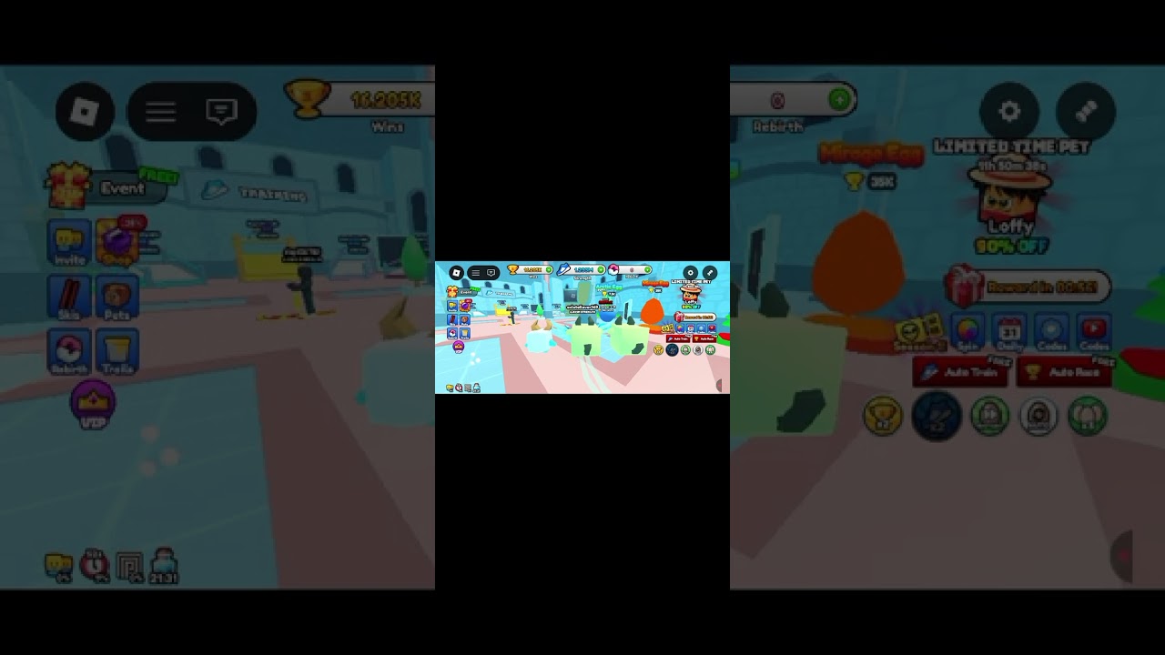 Ski race simulator 