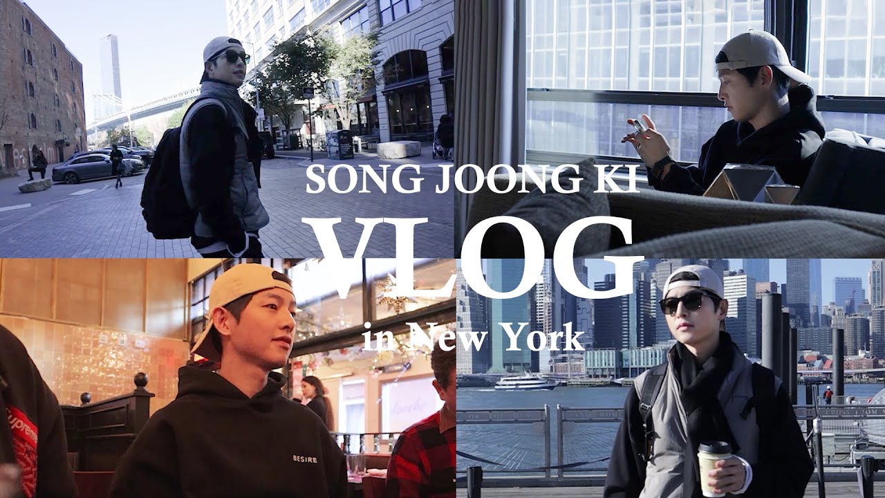 [ENG] 뉴욕 왔으니 찍어볼까📷 | 송중기 브이로그 in 뉴욕 | SongJoongKi Vlog in New York