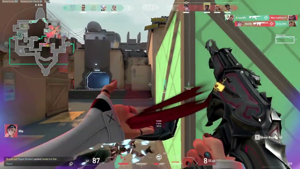 Not clean but an ace is an ace 