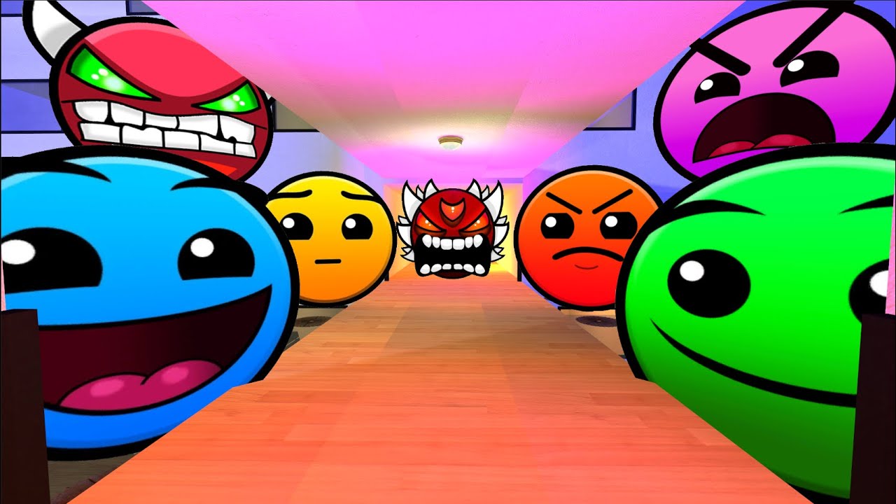 Lobotomy Dash And Geometry Dash Emojis Nextbot Gmod