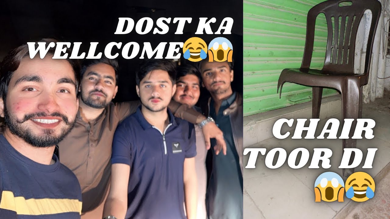 Itny din k bad sab dubara mily or nuksan krdiaa🤣😂|| chair toor di || Before / after scene 🤐😂