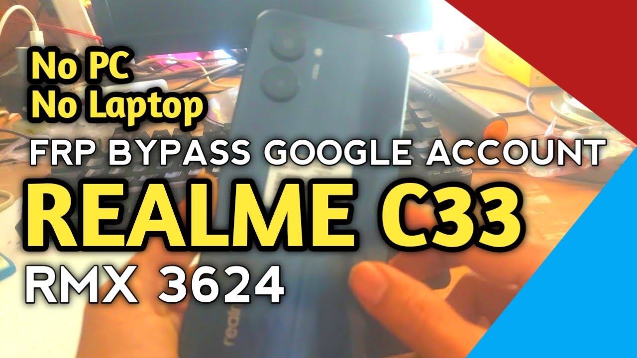 Bypass Google Account REALME C33 Security Terbaru 2023 Tanpa PC