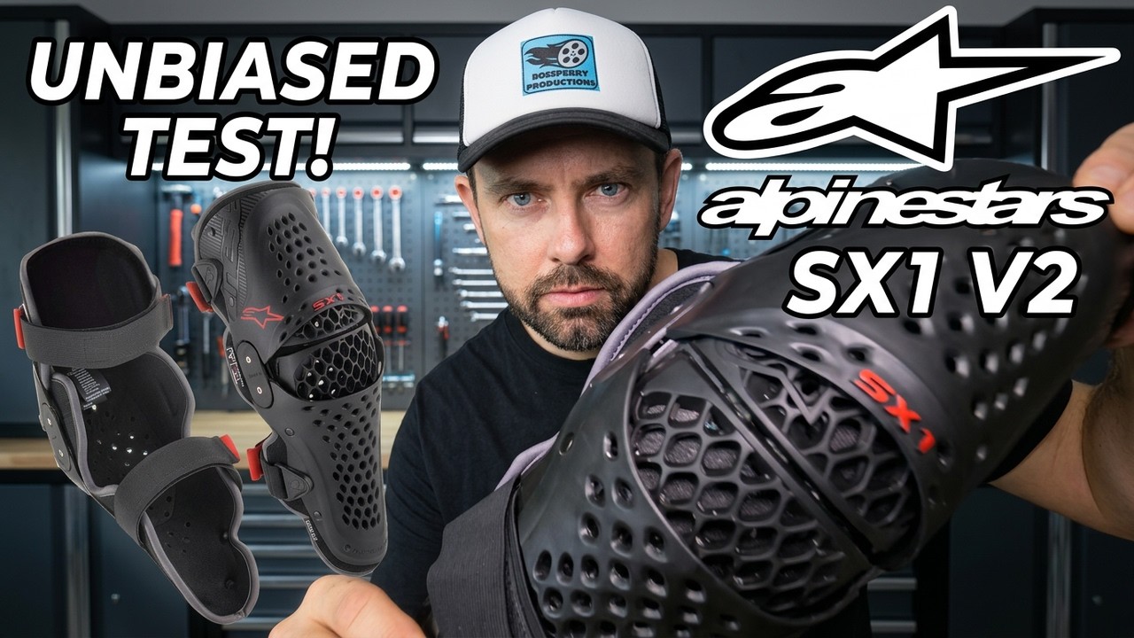 Alpinestars SX-1 V2: объективный обзор и подробный тест наколенника для мотокросса