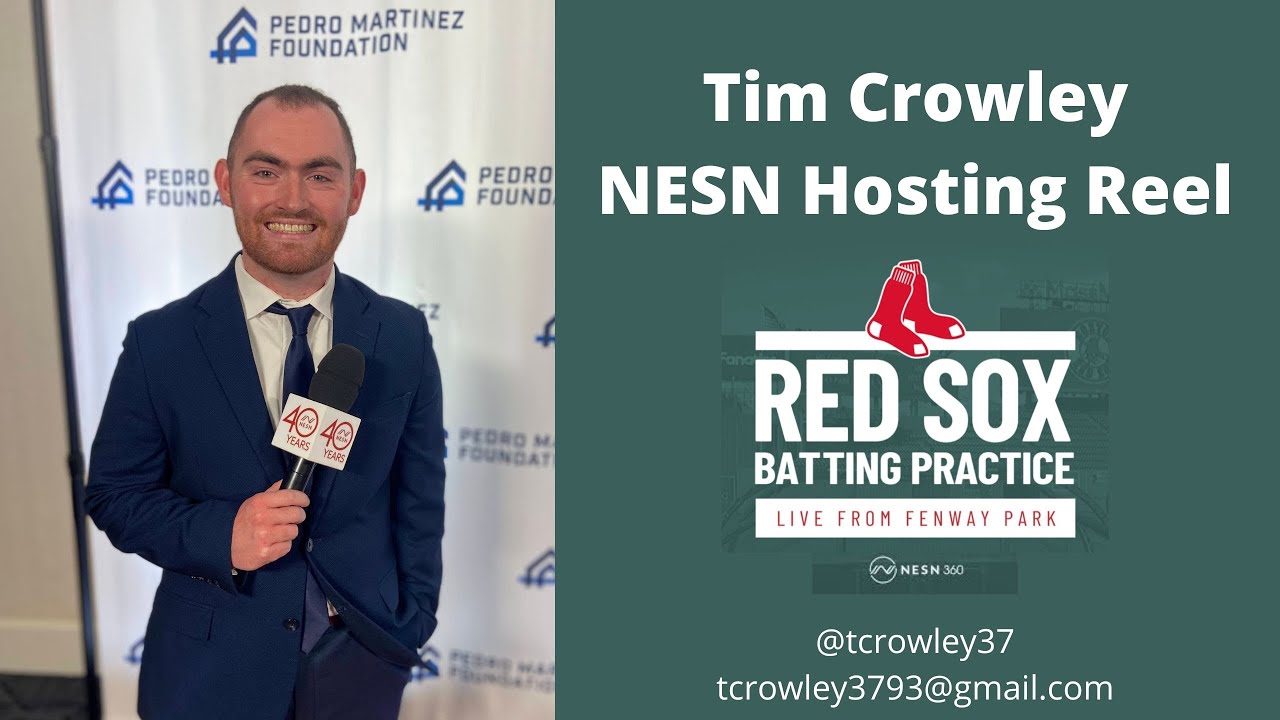 Tim Crowley NESN Reel | Red Sox Batting Practice Live | June 2025