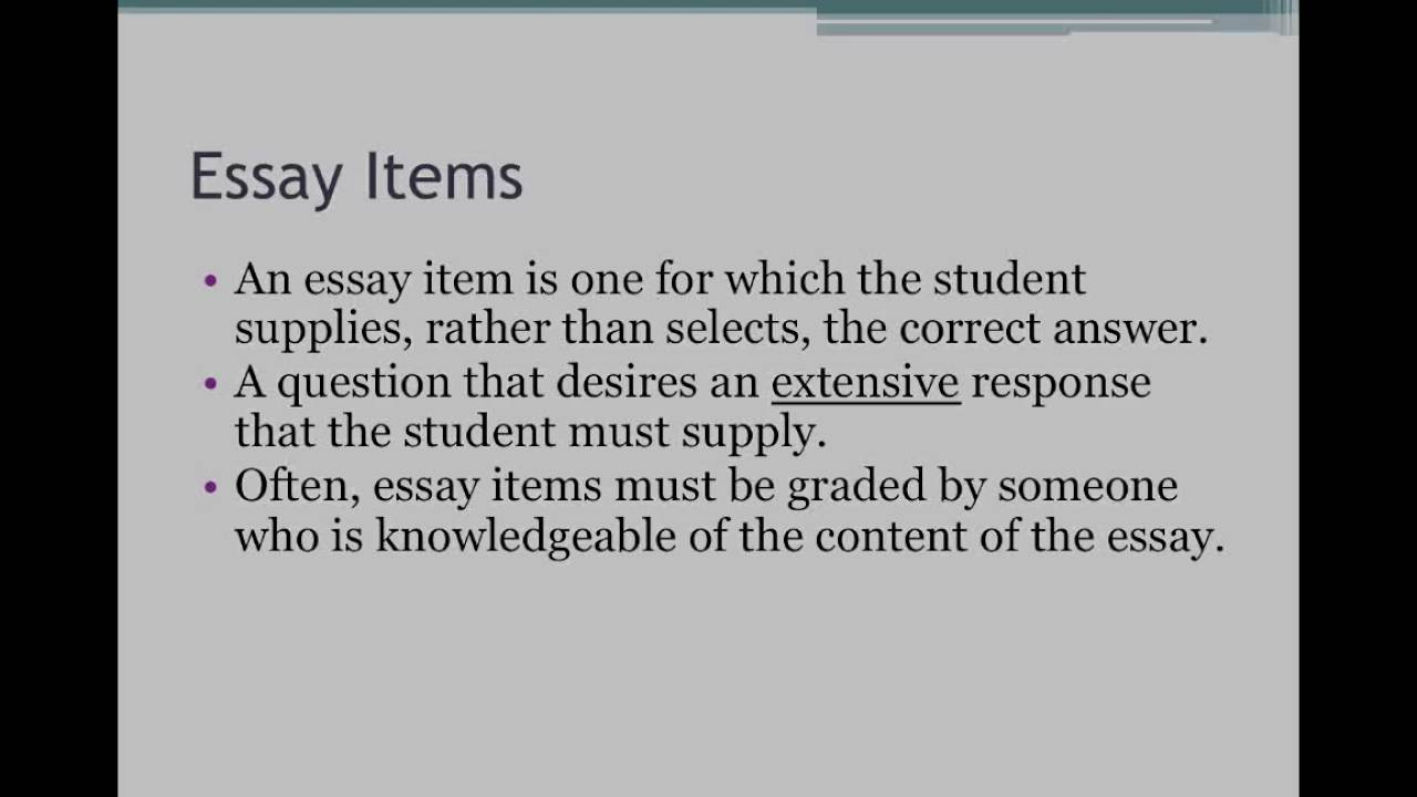 Subjective Test Questions - subjective test questions