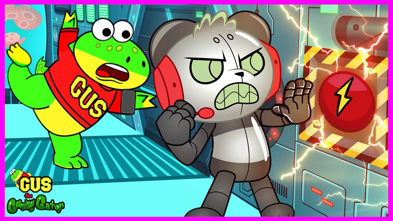 Gus the Gummy Gator Stops Robo Combo in a Secret Spy Mission!
