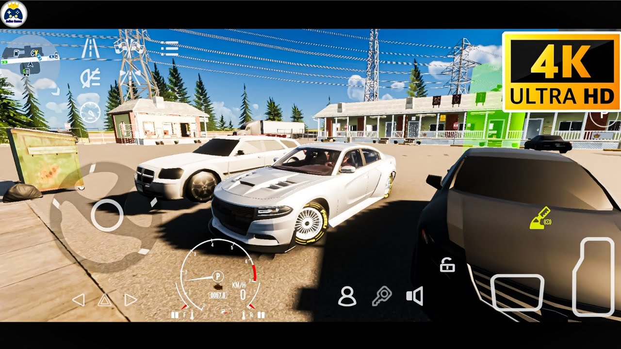 Welcome To Dodge Charger SRT Car Drive To City Gameplay - Car Parking Multiplayer 2 #indianallgames 