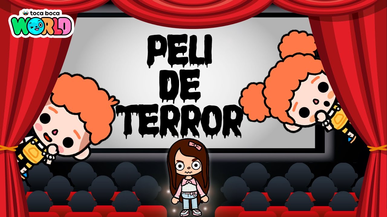🏰🎬 ¡Mis Bebés se Cuelan en el Cine y Ven una Película de Terror! | Luna Forever en Toca Boca Life 😱👻