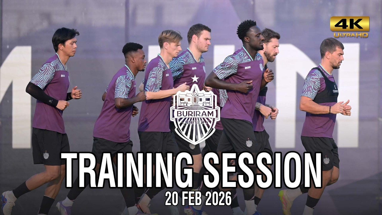 TRAINING SESSION : บุรีรัมย์ ยูไนเต็ด เตรียมความพร้อม ก่อนเปิดบ้านพบ สุโขทัย เอฟซี ศึกไทยลีก 2025/26