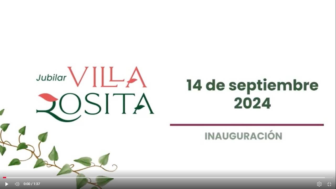 2024 Jubilar Villa Rosita inauguración 1