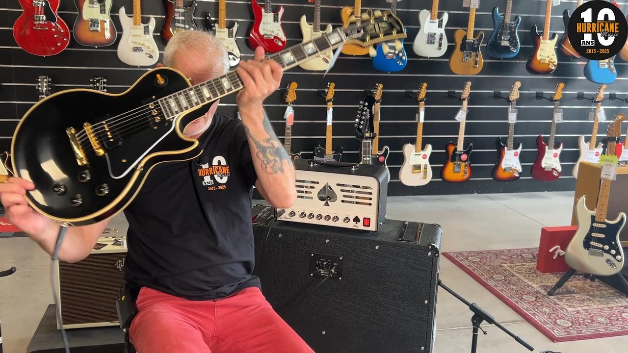 Gibson Custom Shop Les Paul Custom 1954-Ace Amps Dr Blues
