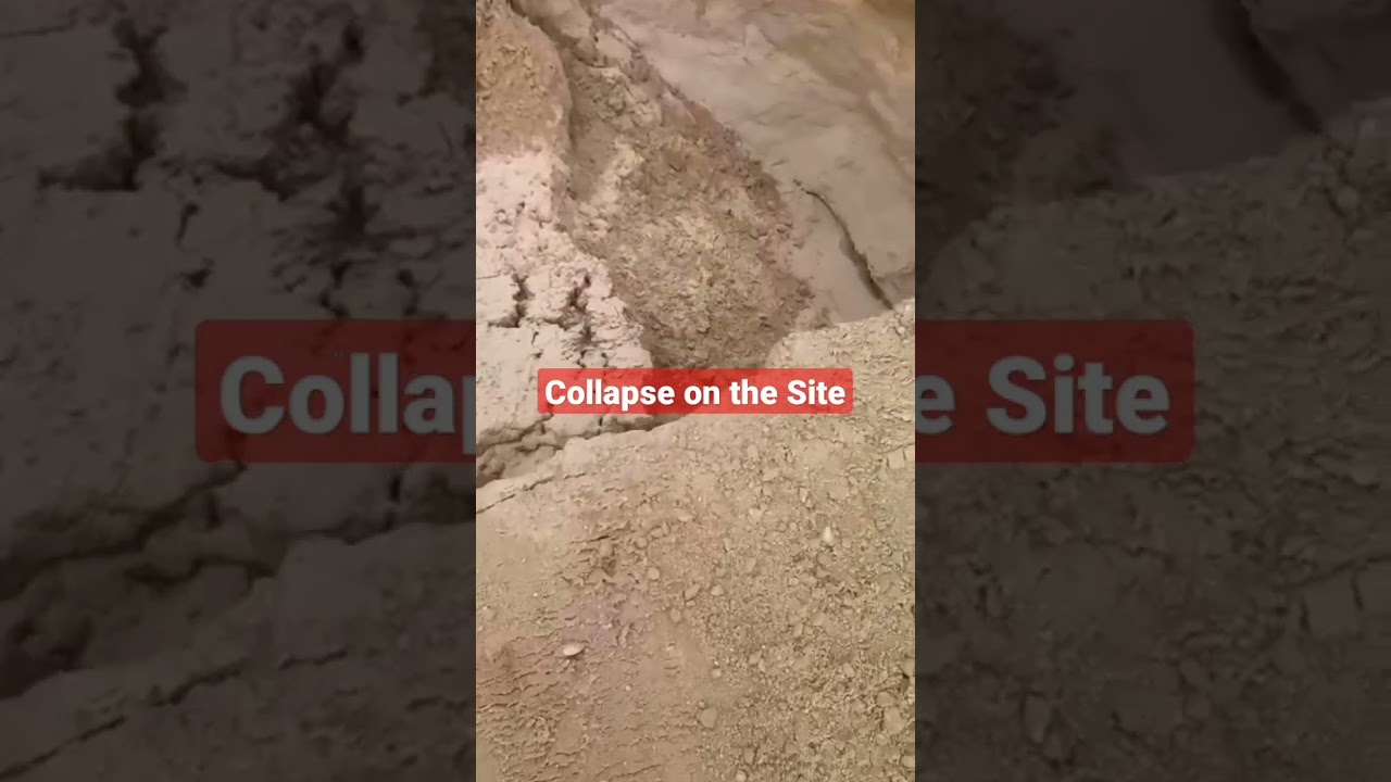 Soil Collapse due to TBM friction and high water flow