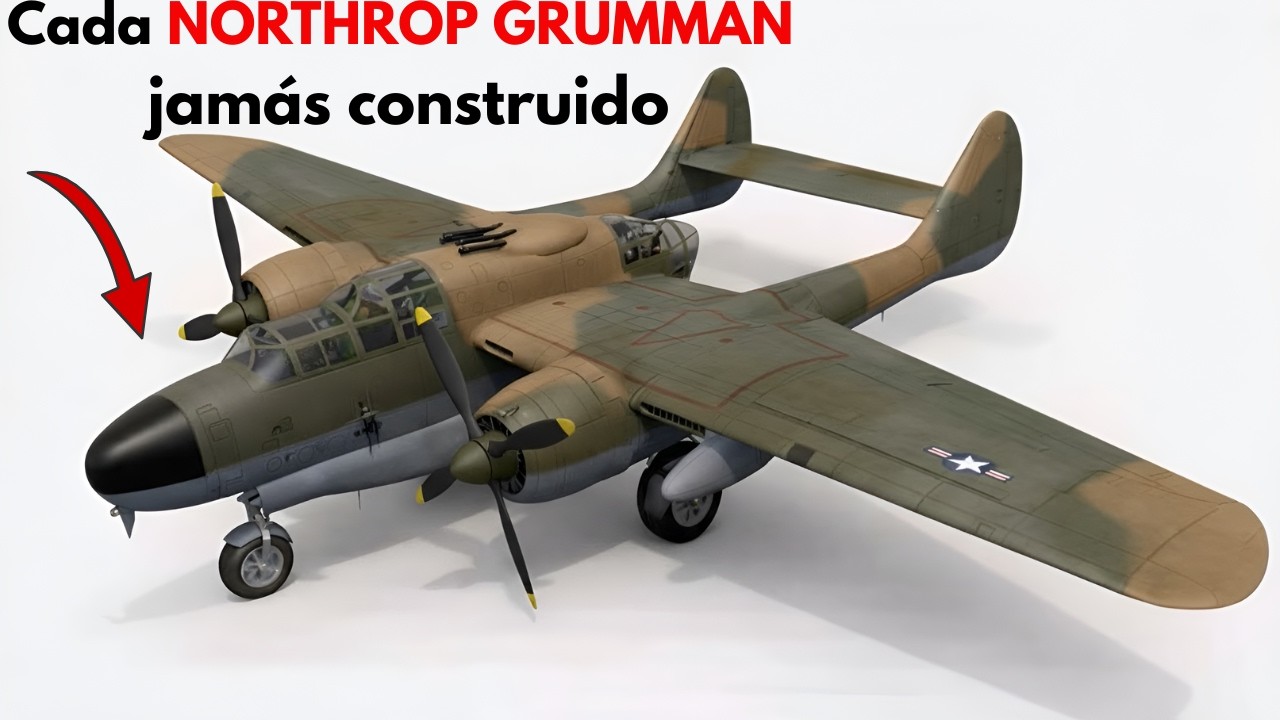 Todos los NORTHROP GRUMMAN jamás creados