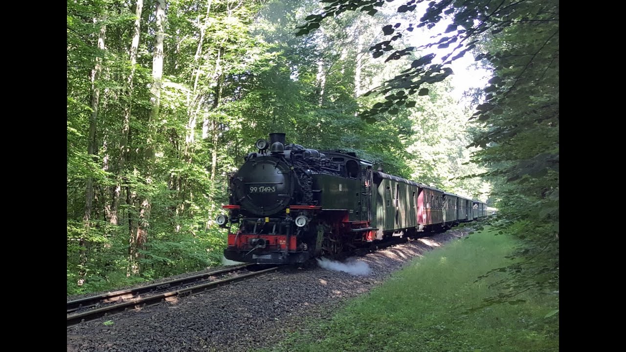 Rauchender Dampfzug nach Kurort Oybin ? Du bist dabei !