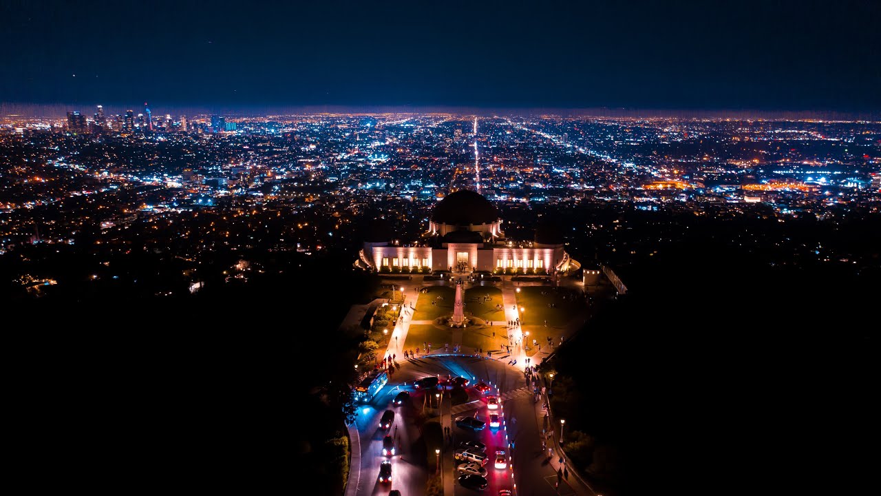City of Los Angeles(Drone footage:DJI Mavic2 pro)
