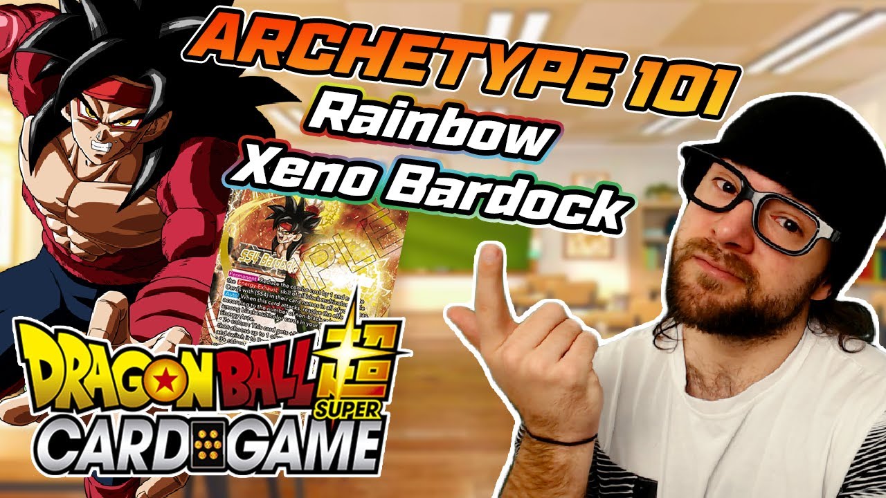 Rainbow SS4 Xeno Bardock | Archetype 101 | Dragon Ball Super Card Game TCG Anniversary Box