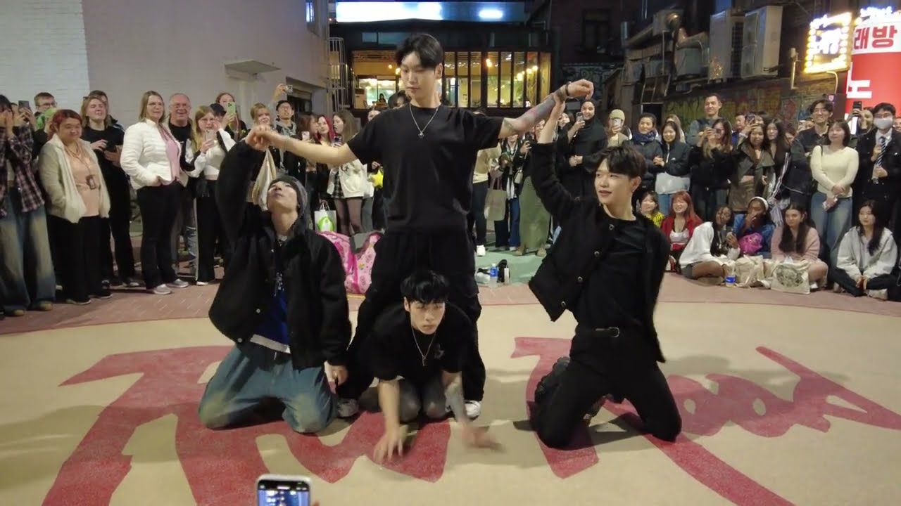 20240509 😎《Gentleman#젠틀맨》 OneOf#원오브 Hongdae#홍대 Busking#버스킹 DJI 0941