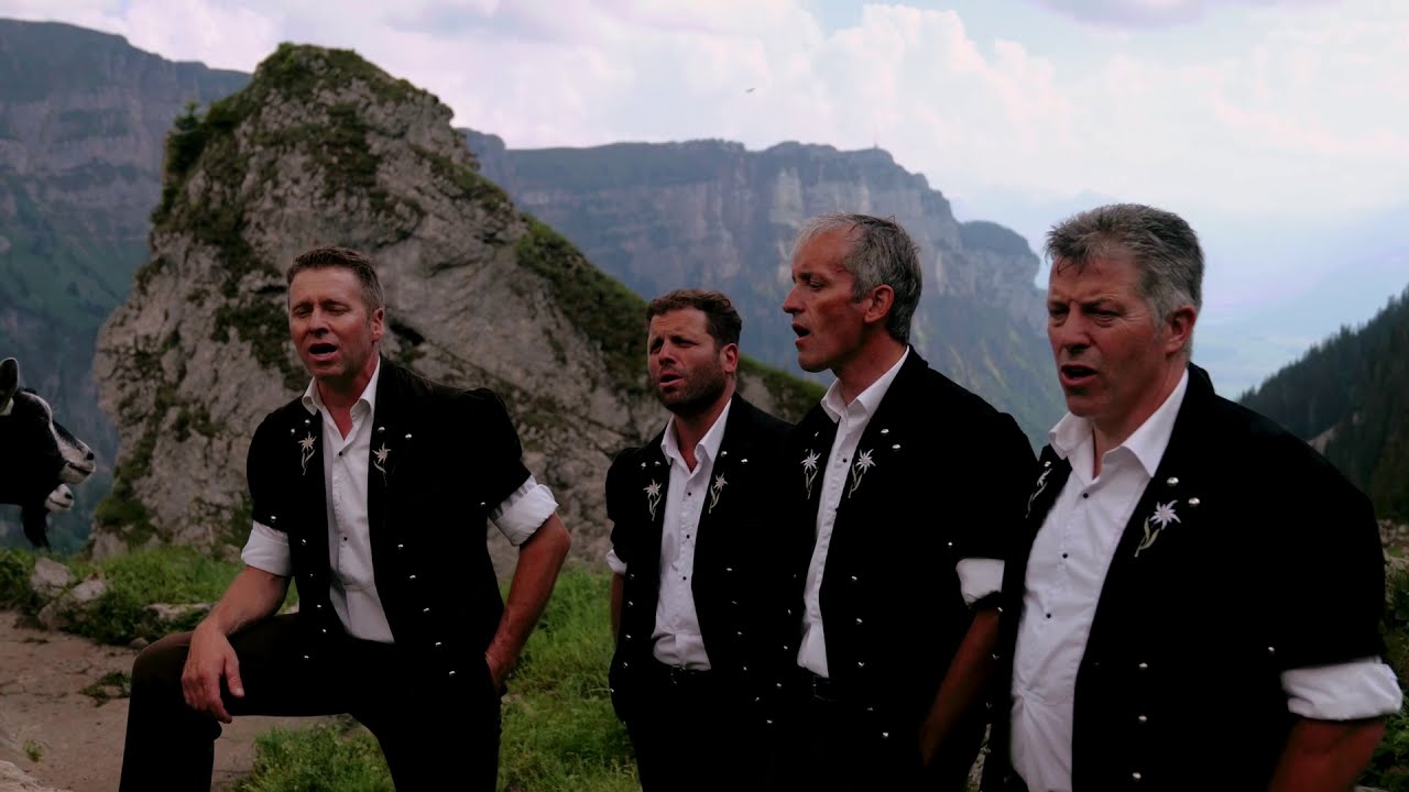 E fröhliche Geissbueb - Jodlerquartett Männertreu (Musikvideo)